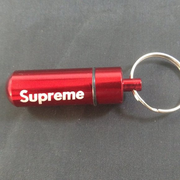 Supreme Capsule Pill Box Case Holder 